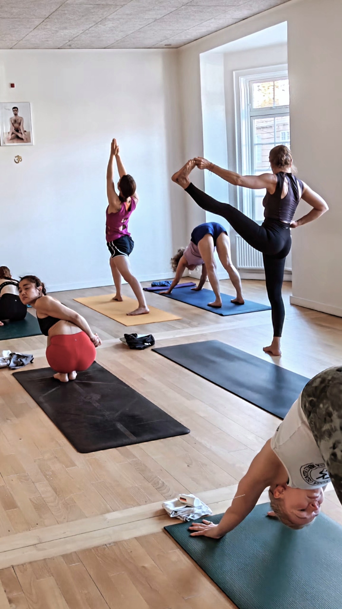 A Mysore class at Astanga Yoga Studio